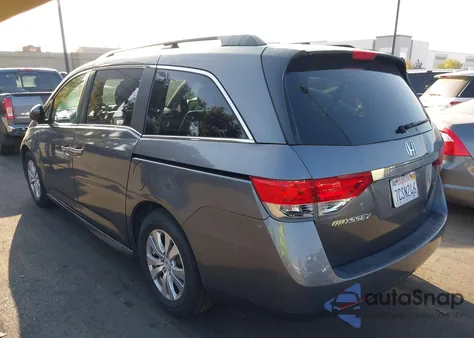 2014 Honda Odyssey Exl из США, поврежденный, VIN 5FNRL5H6XEB043922